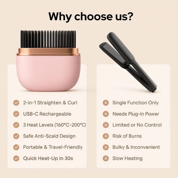 SilkGlide Mini Straightening Comb